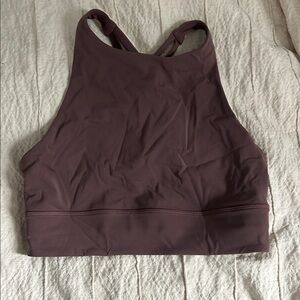 lululemon athletica High Neck Sports Bra - Mauve